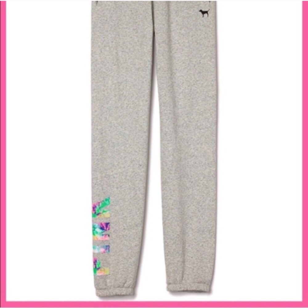•Victoria’s Secret PINK• Tropical HTF Campus Pant - Picture 5 of 5